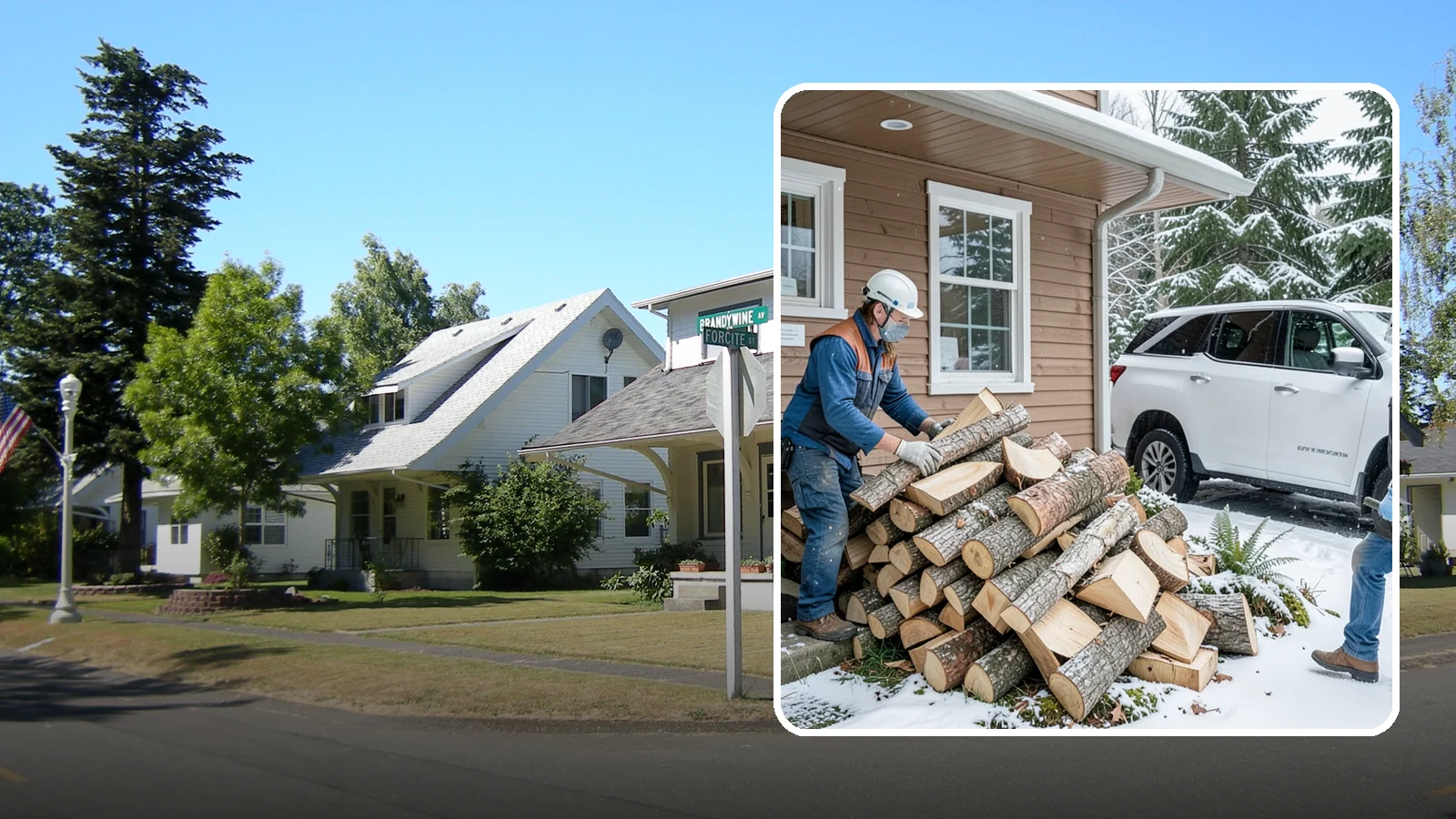 Rush Firewood Delivery in DuPont, Pierce County, WA - When you need wood immediately, we fast-track your order and deliver it the same day whenever possible.