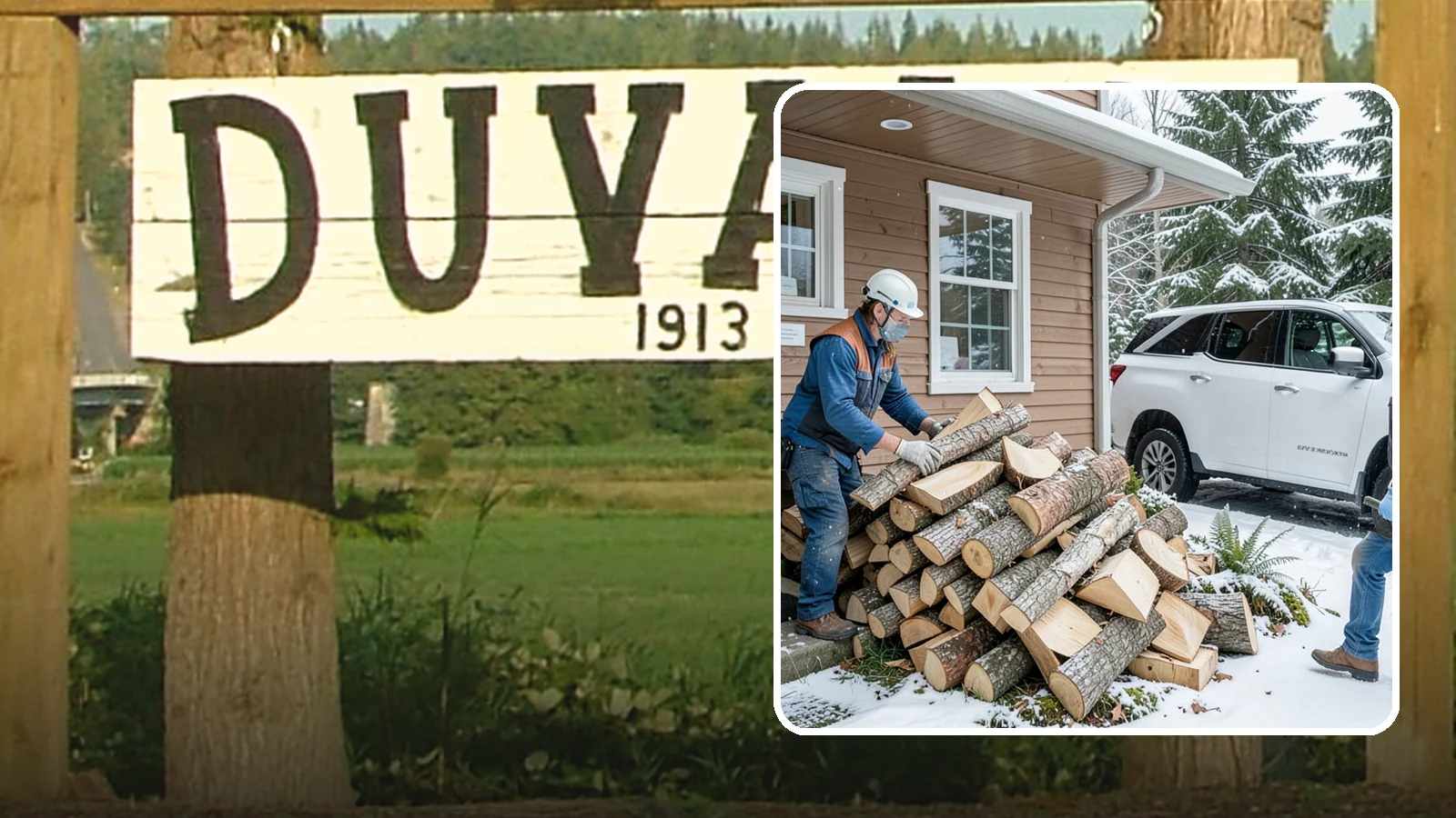 Rush Firewood Delivery in Duvall, King County, WA - When you need wood immediately, we fast-track your order and deliver it the same day whenever possible.