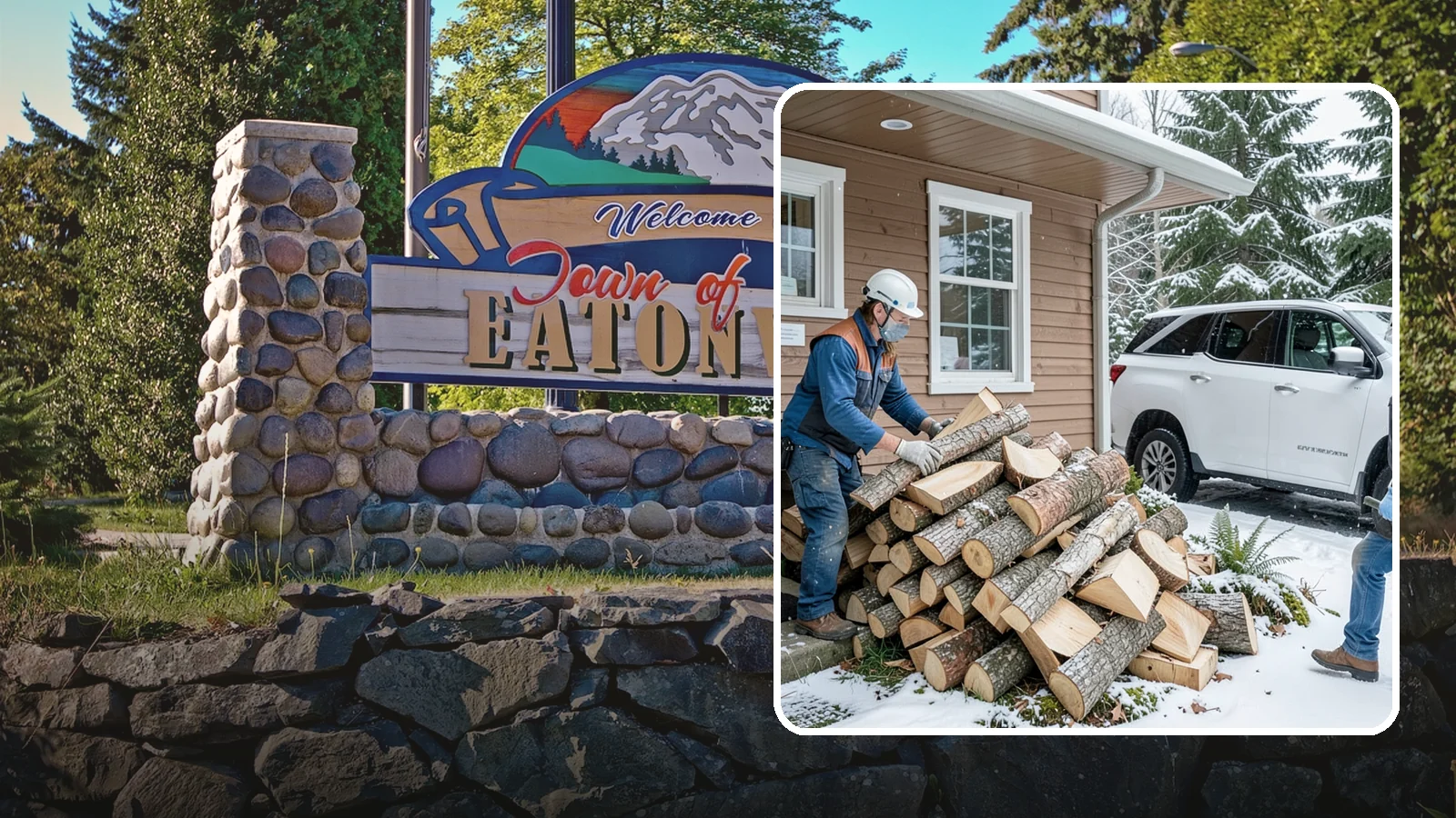 Rush Firewood Delivery in Eatonville, WA - When you need wood immediately, we fast-track your order and deliver it the same day whenever possible.