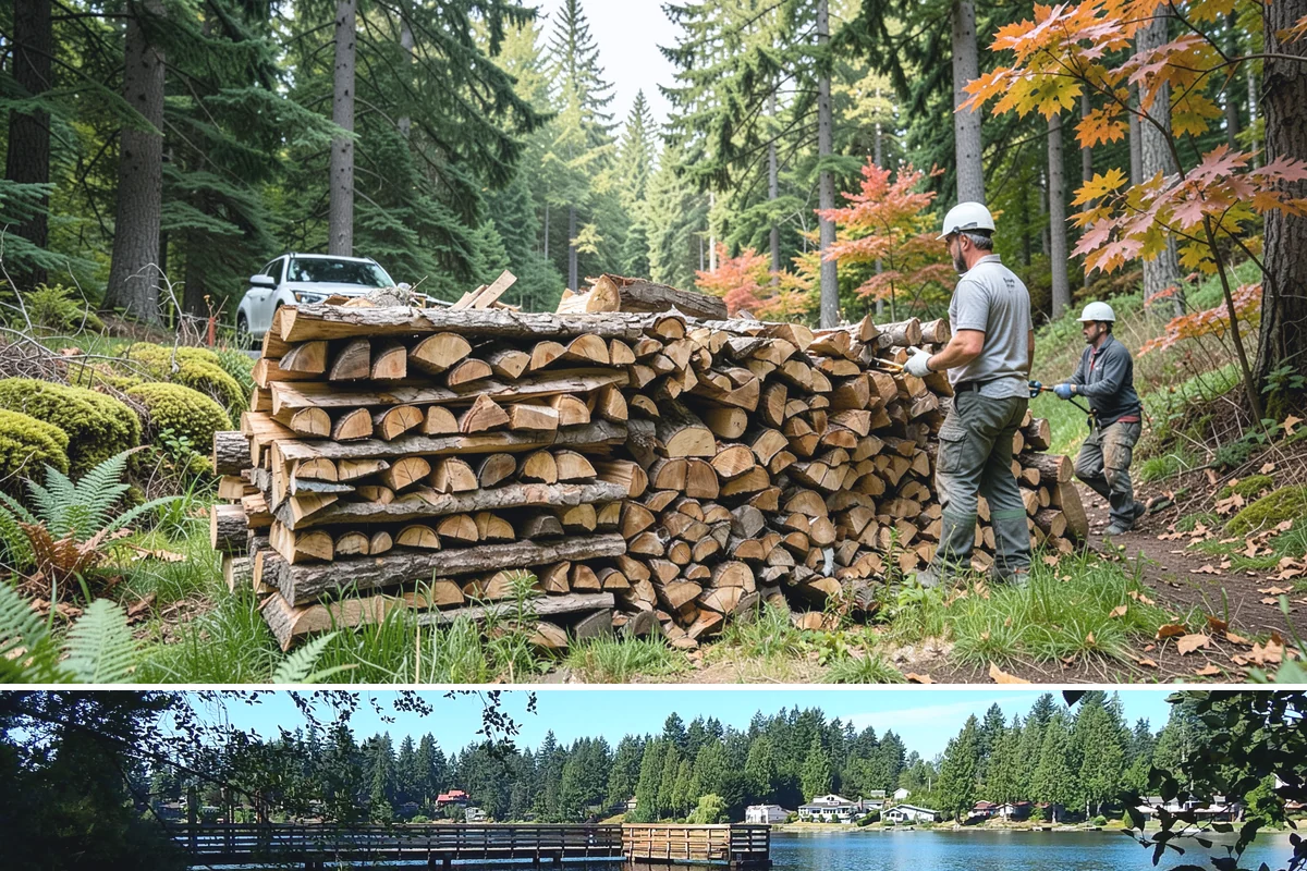 Rush Firewood Delivery in Federal Way, King County, WA - Rush requests happen year-round but climb through the cold months, so calling as early in the day as possible speeds the...