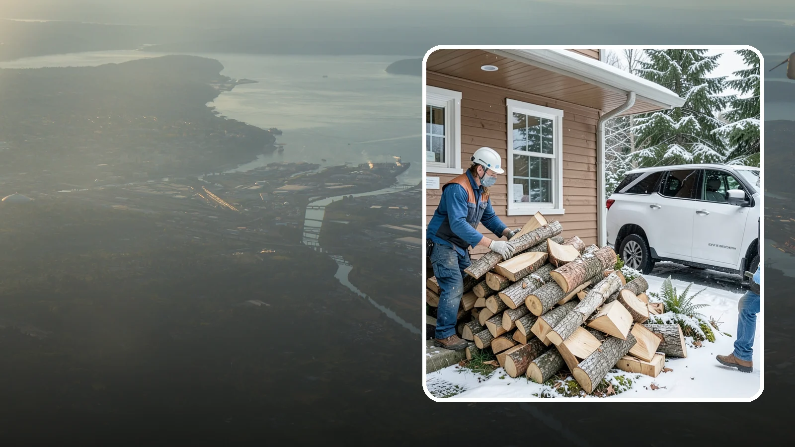 Rush Firewood Delivery in Fife, Pierce County, WA - When you need wood immediately, we fast-track your order and deliver it the same day whenever possible.
