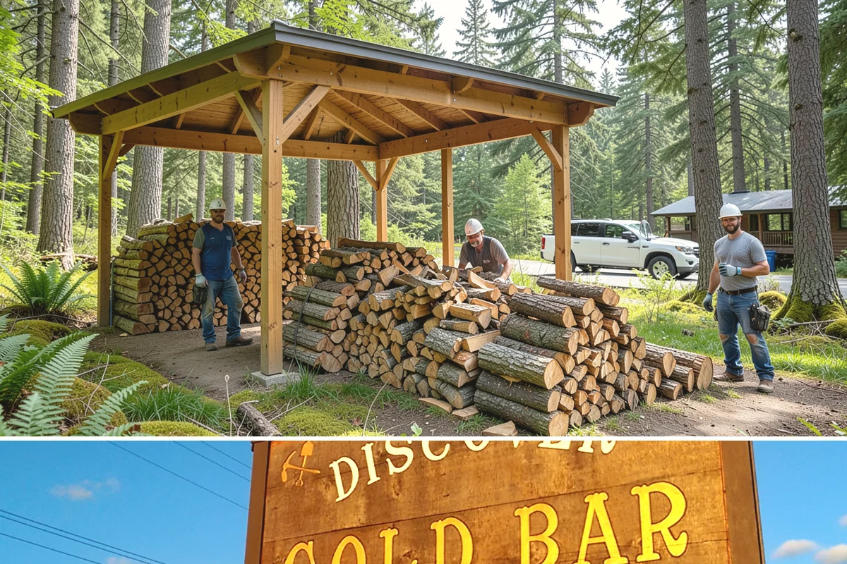 Rush Firewood Delivery in Gold Bar, Snohomish County, WA - Rush requests happen year-round but climb through the cold months, so calling as early in the day as possible speeds the...