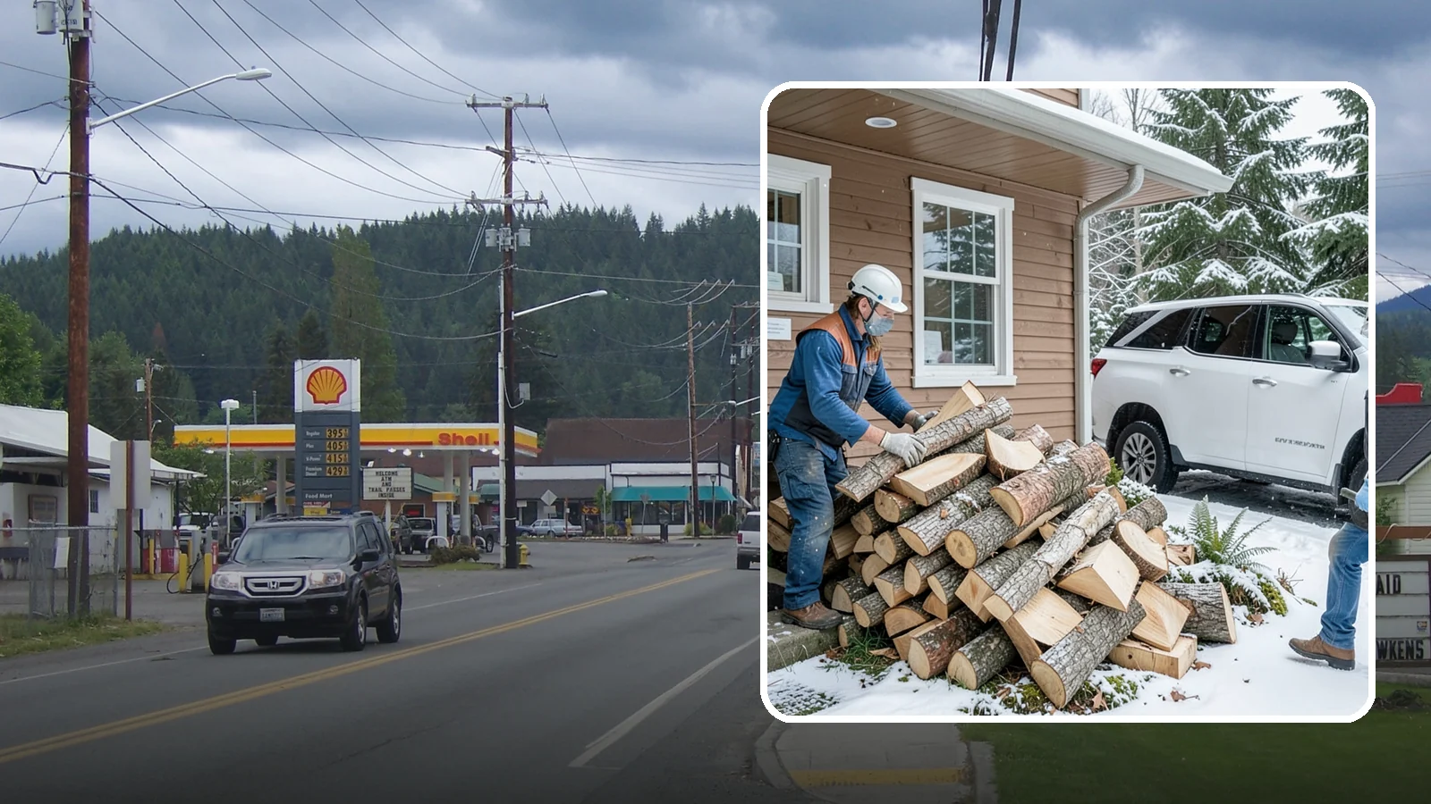 Rush Firewood Delivery in Granite Falls, Snohomish County, WA - When you need wood immediately, we fast-track your order and deliver it the same day whenever possible.