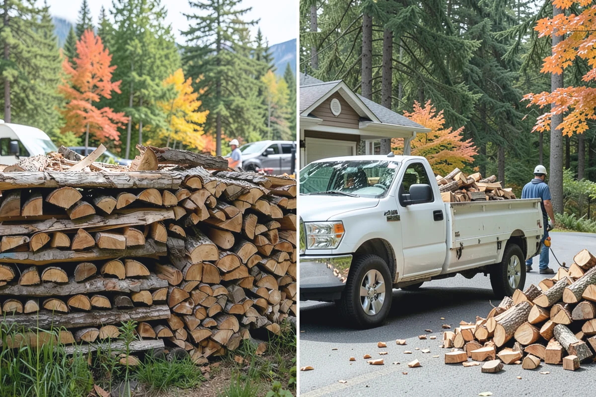 Rush Firewood Delivery in Hamilton, Skagit County, WA - Take your rush request and confirm quantity and address