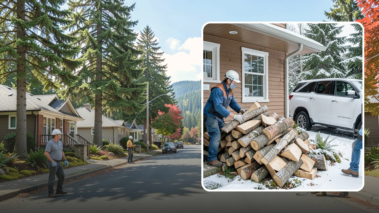 Rush Firewood Delivery in Hunts Point, King County, WA - When you need wood immediately, we fast-track your order and deliver it the same day whenever possible.