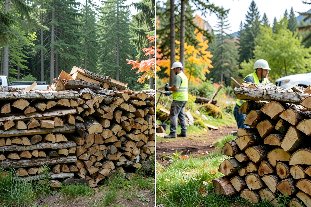 Rush Firewood Delivery in Hunts Point, King County, WA - Take your rush request and confirm quantity and address