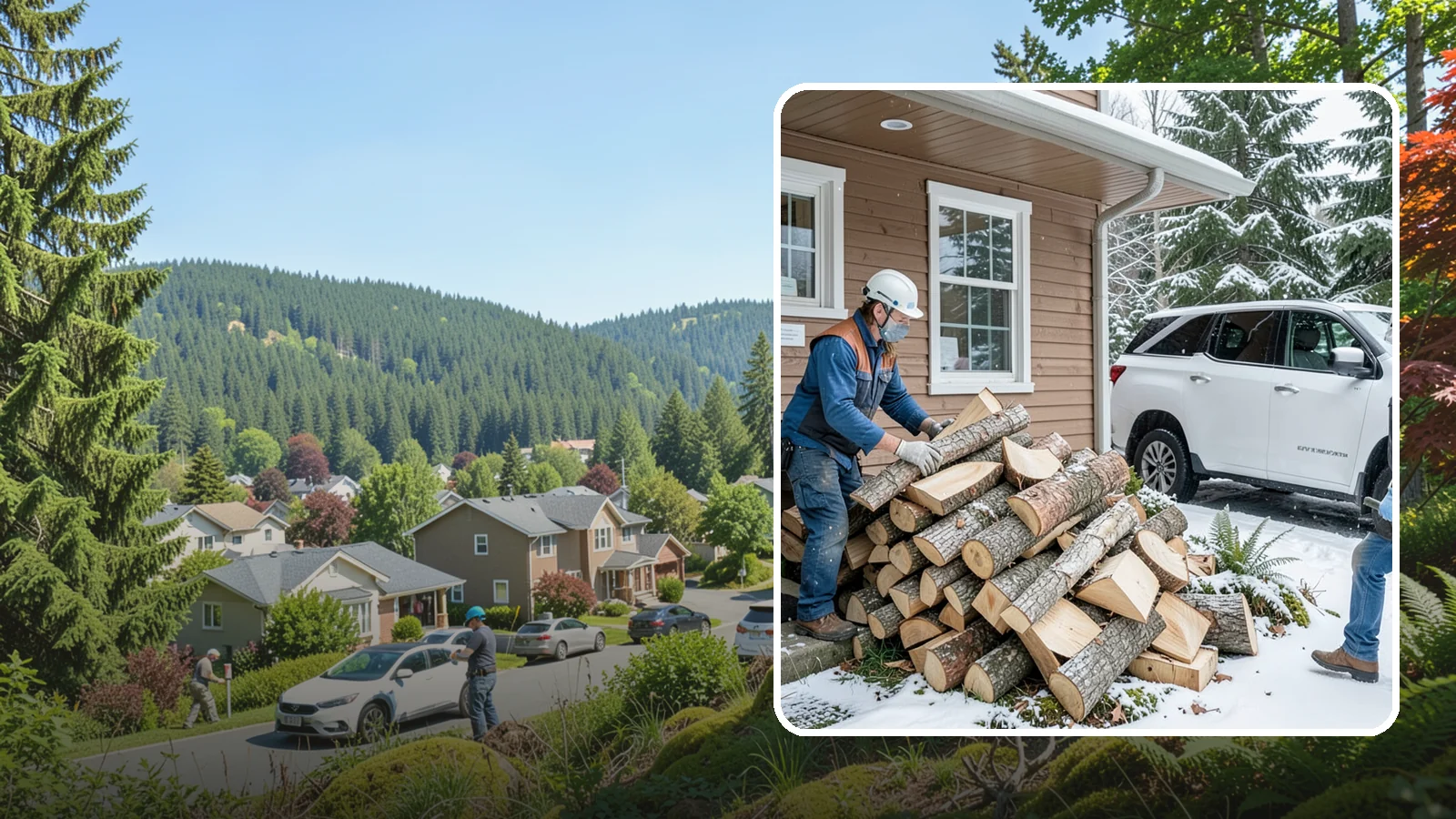 Rush Firewood Delivery in Index, Snohomish County, WA - When you need wood immediately, we fast-track your order and deliver it the same day whenever possible.