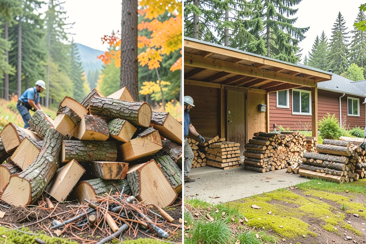 Rush Firewood Delivery in Issaquah, King County, WA - Take your rush request and confirm quantity and address