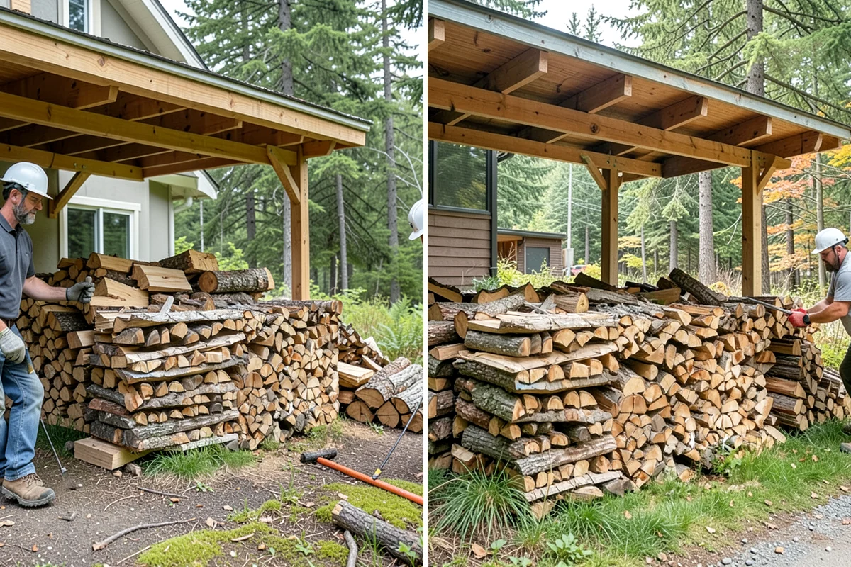 Rush Firewood Delivery in Kenmore, King County, WA - Take your rush request and confirm quantity and address