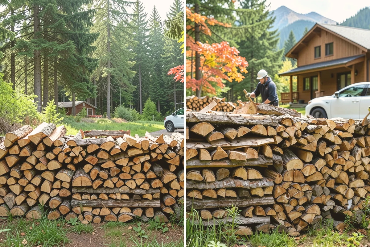 Rush Firewood Delivery in Kent, King County, WA - Take your rush request and confirm quantity and address