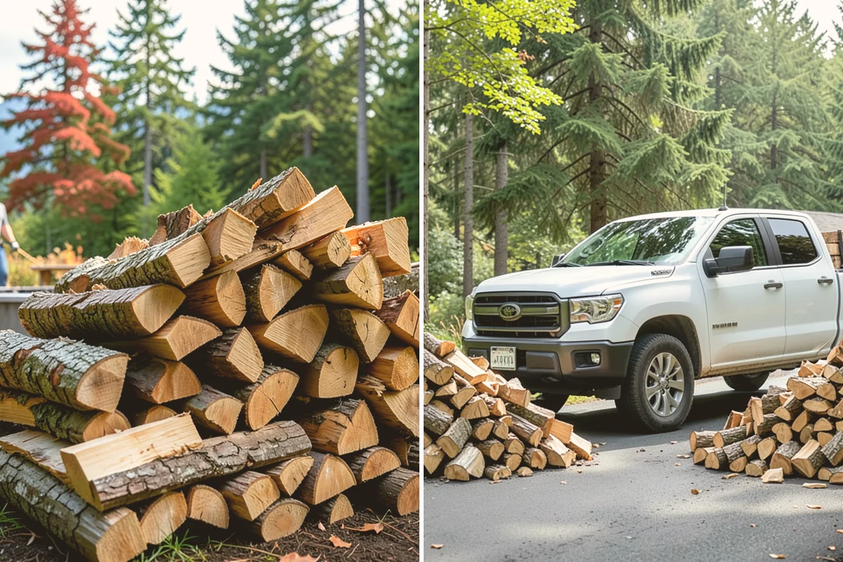 Rush Firewood Delivery in Kirkland, King County, WA - Take your rush request and confirm quantity and address