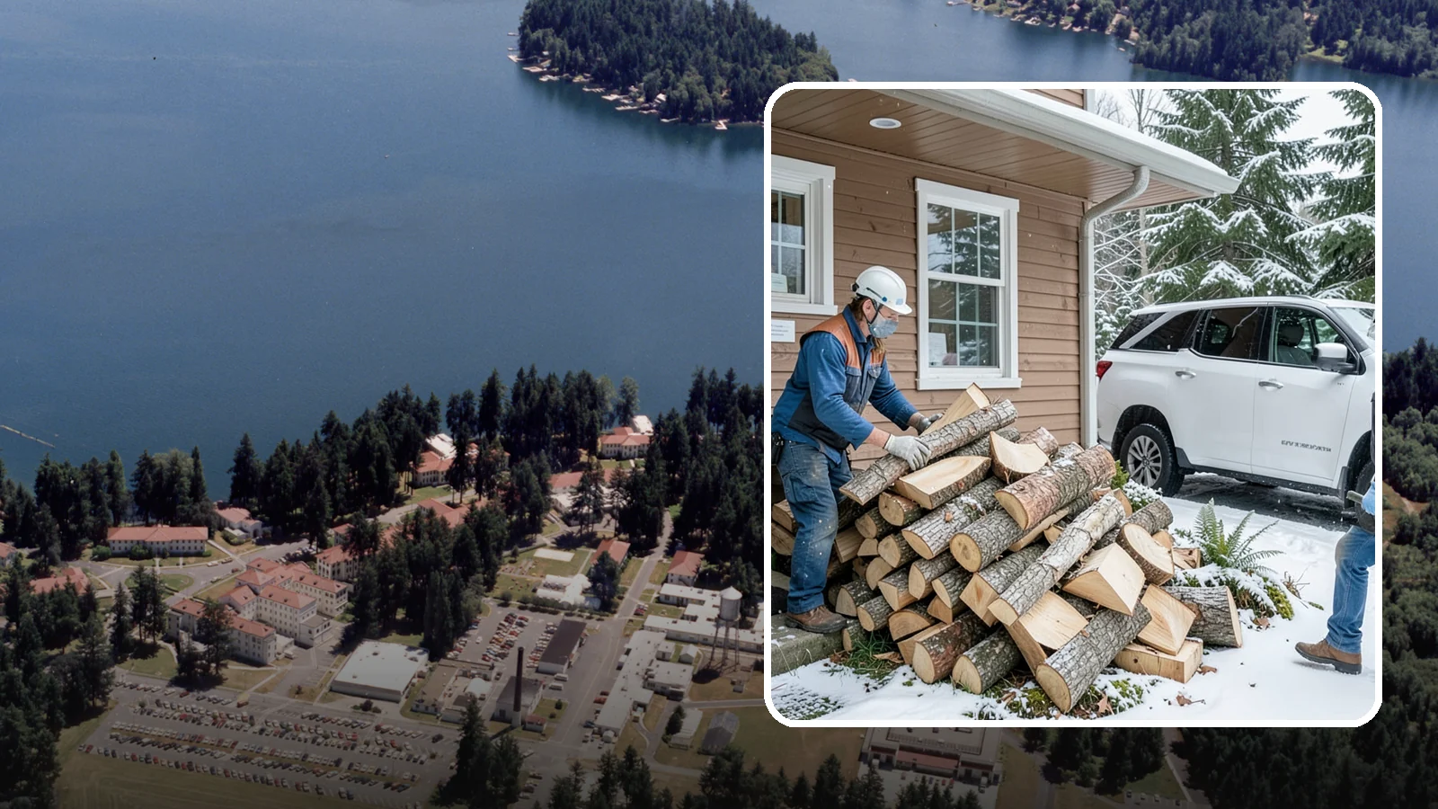 Rush Firewood Delivery in Lakewood, Pierce County, WA - When you need wood immediately, we fast-track your order and deliver it the same day whenever possible.