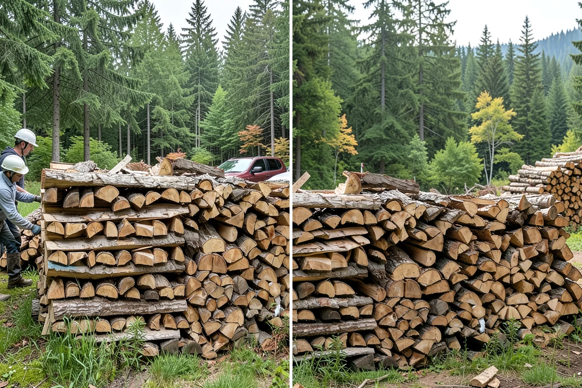 Rush Firewood Delivery in Lakewood, Pierce County, WA - Take your rush request and confirm quantity and address