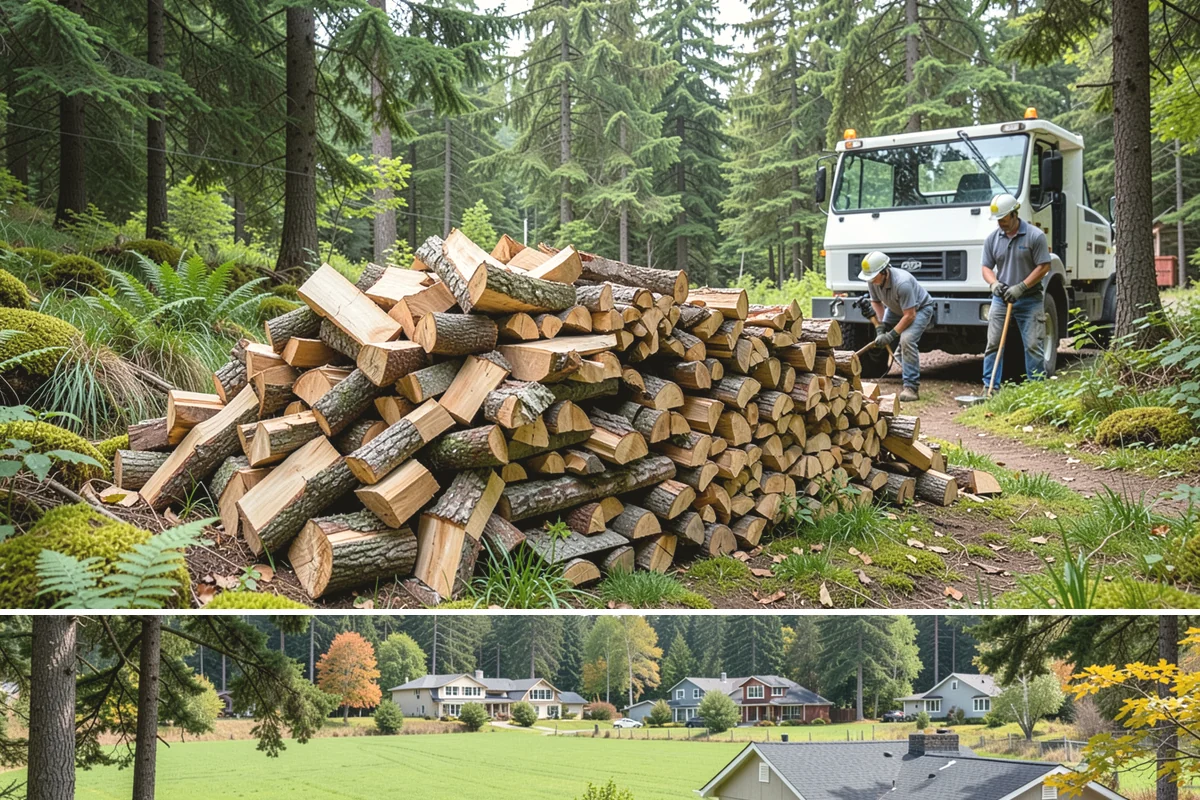 Rush Firewood Delivery in Lyman, Skagit County, WA - Rush requests happen year-round but climb through the cold months, so calling as early in the day as possible speeds the...