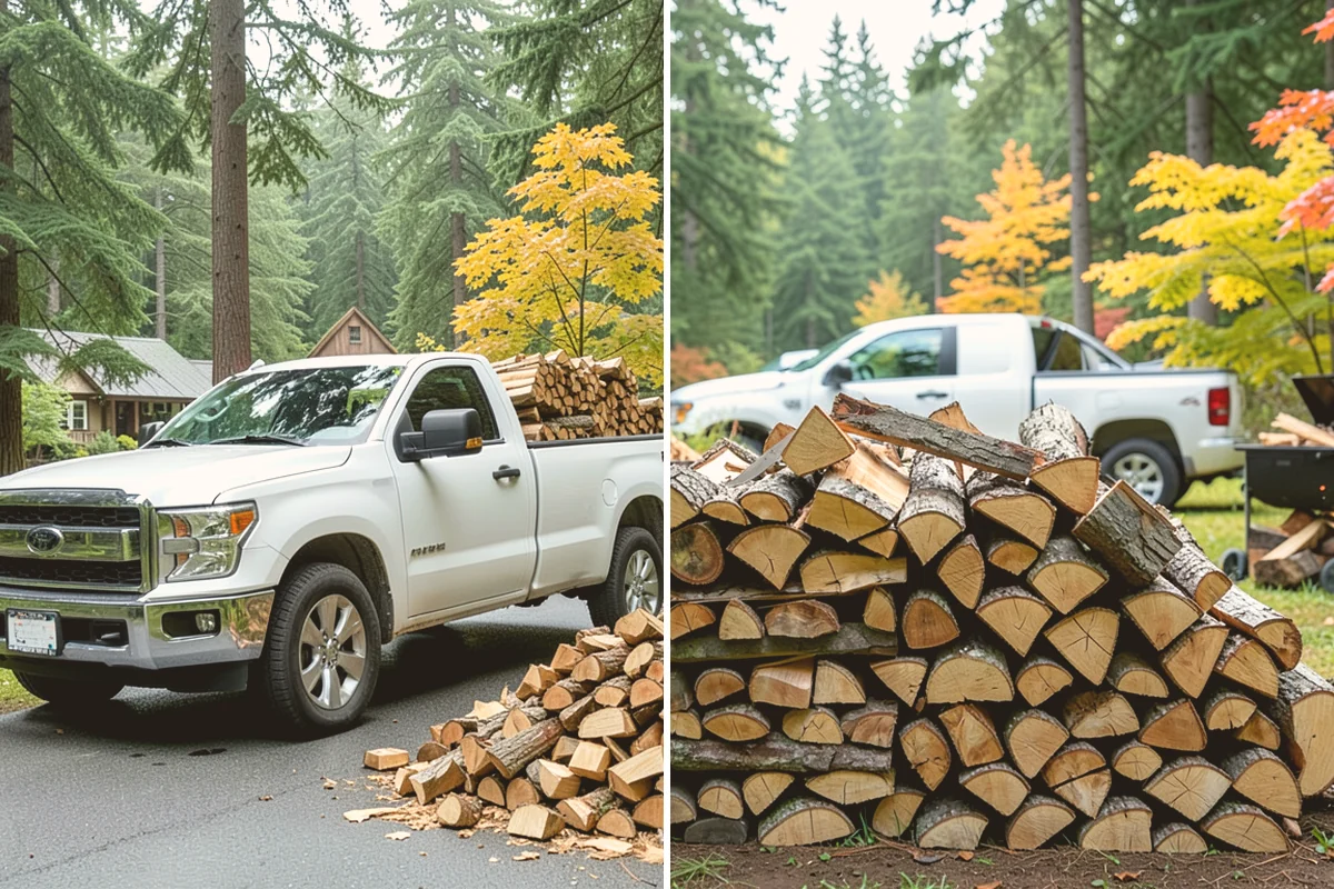 Rush Firewood Delivery in Lynnwood, Snohomish County, WA - Take your rush request and confirm quantity and address