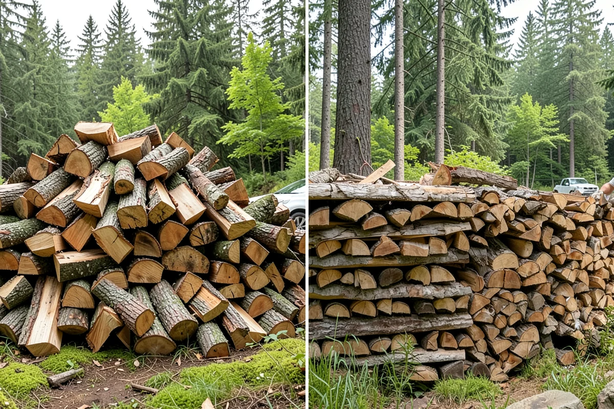 Rush Firewood Delivery in Maple Valley, King County, WA - Take your rush request and confirm quantity and address