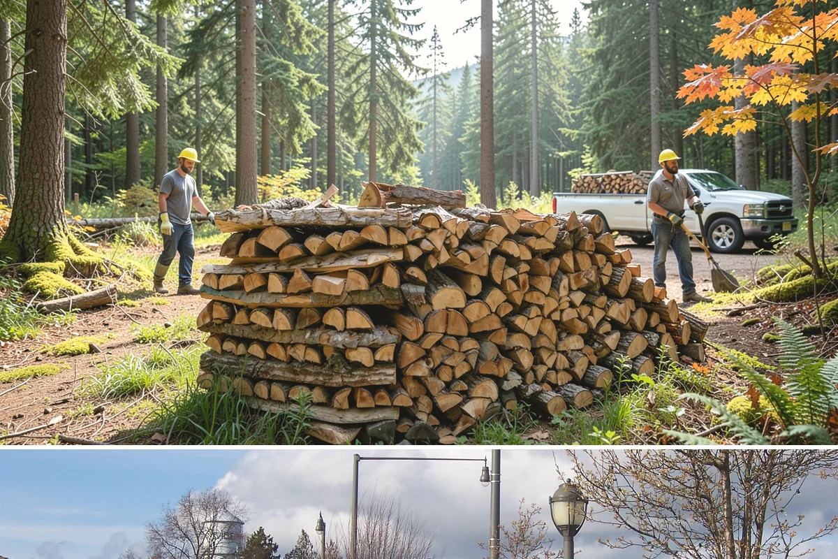 Rush Firewood Delivery in Marysville, Snohomish County, WA - Rush requests happen year-round but climb through the cold months, so calling as early in the day as possible speeds the...