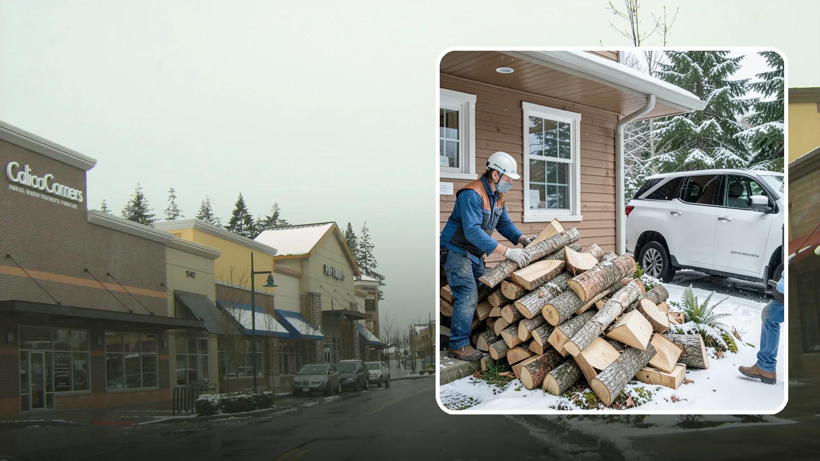 Rush Firewood Delivery in Mill Creek, Snohomish County, WA - When you need wood immediately, we fast-track your order and deliver it the same day whenever possible.
