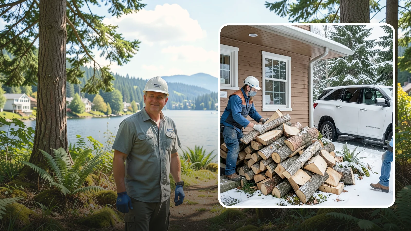 Rush Firewood Delivery in Milton, King County, WA - When you need wood immediately, we fast-track your order and deliver it the same day whenever possible.