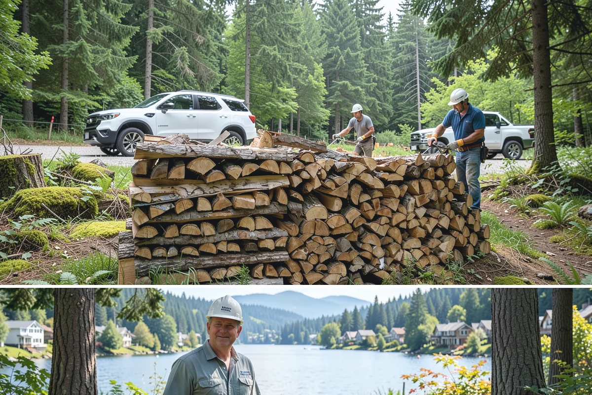 Rush Firewood Delivery in Milton, King County, WA - Rush requests happen year-round but climb through the cold months, so calling as early in the day as possible speeds the...