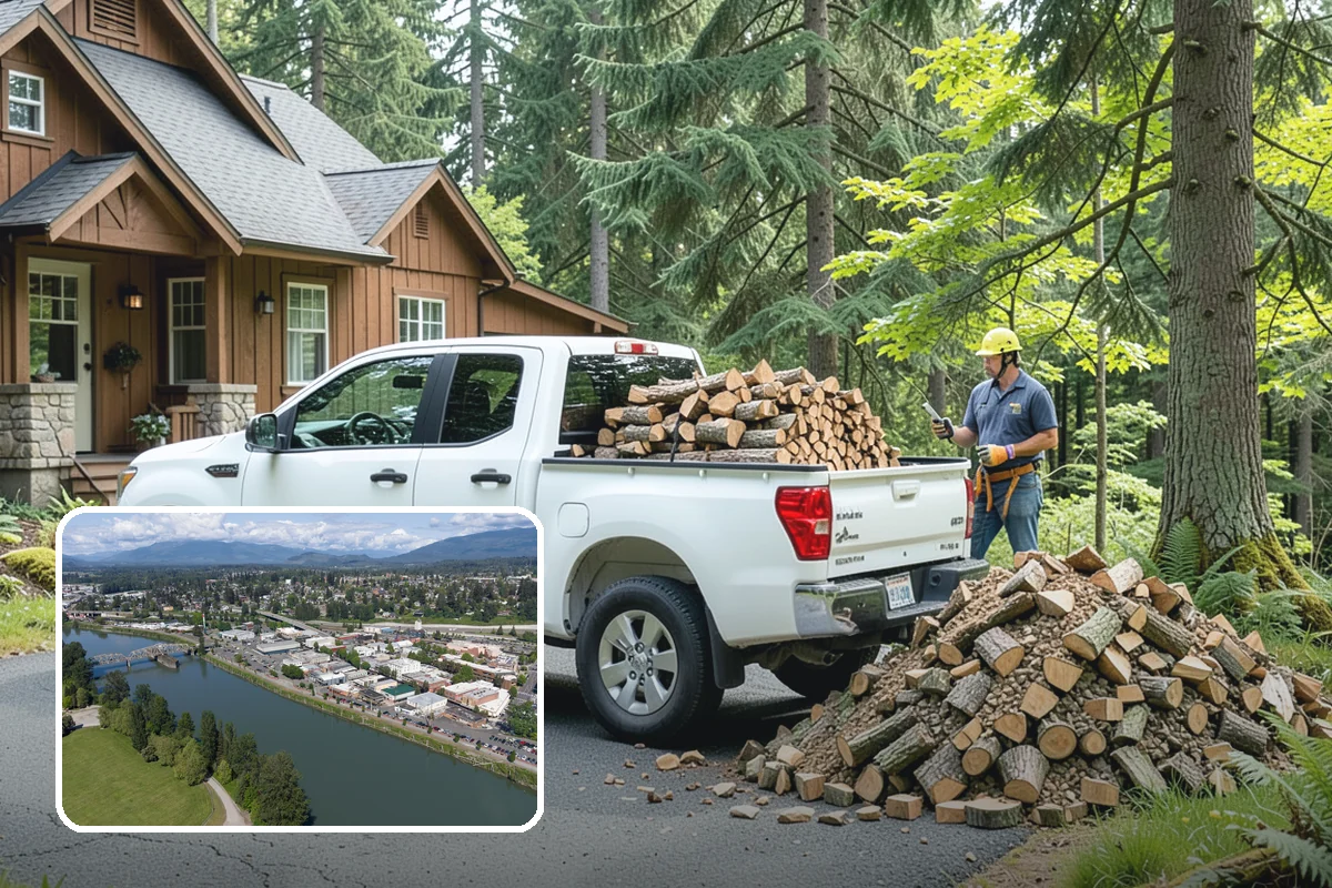 Rush Firewood Delivery in Mount Vernon, WA - Gets wood to you the same day whenever possible