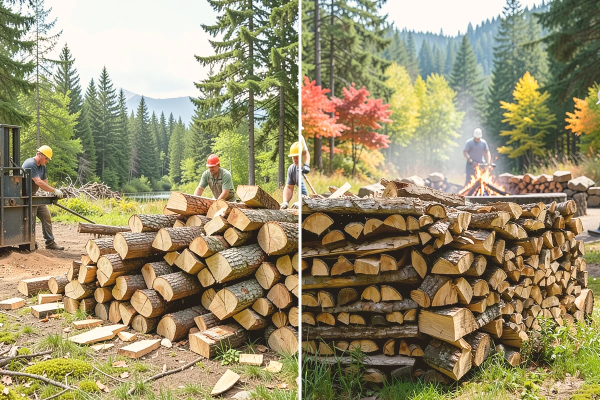 Rush Firewood Delivery in Mount Vernon, WA - Take your rush request and confirm quantity and address
