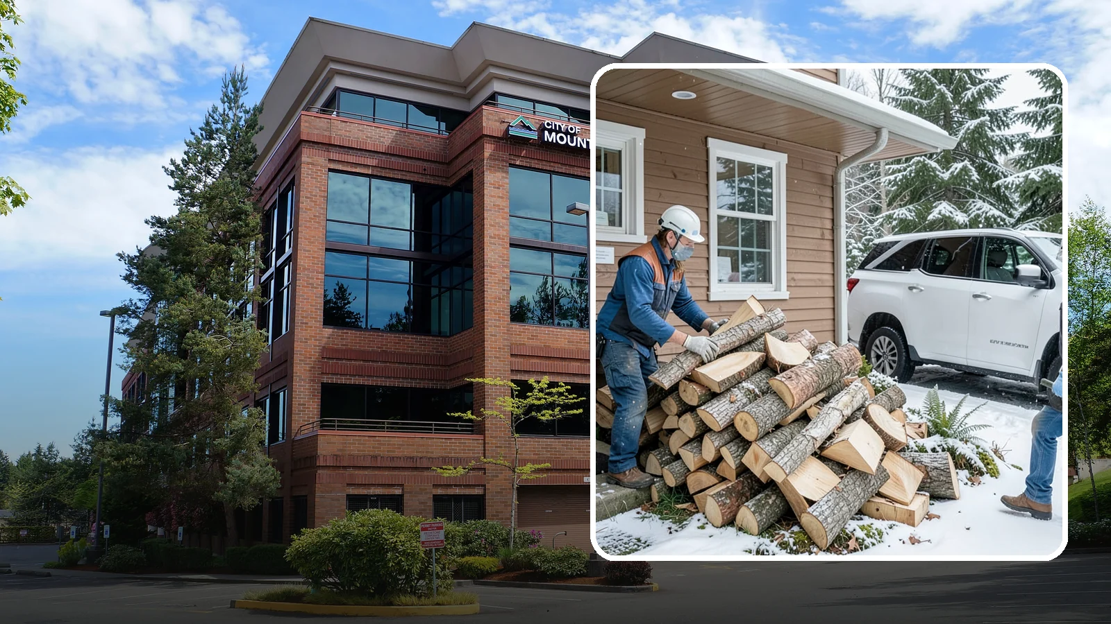 Rush Firewood Delivery in Mountlake Terrace, Snohomish County, WA - When you need wood immediately, we fast-track your order and deliver it the same day whenever possible.