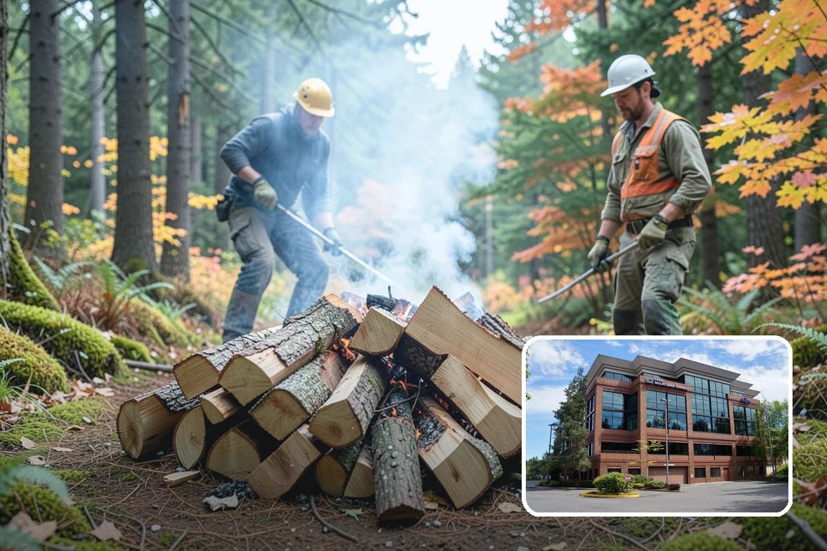 Rush Firewood Delivery in Mountlake Terrace, Snohomish County, WA - Gets wood to you the same day whenever possible