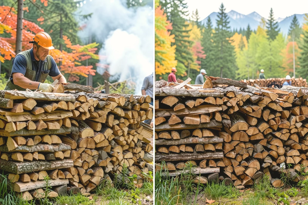 Rush Firewood Delivery in Mountlake Terrace, Snohomish County, WA - Take your rush request and confirm quantity and address