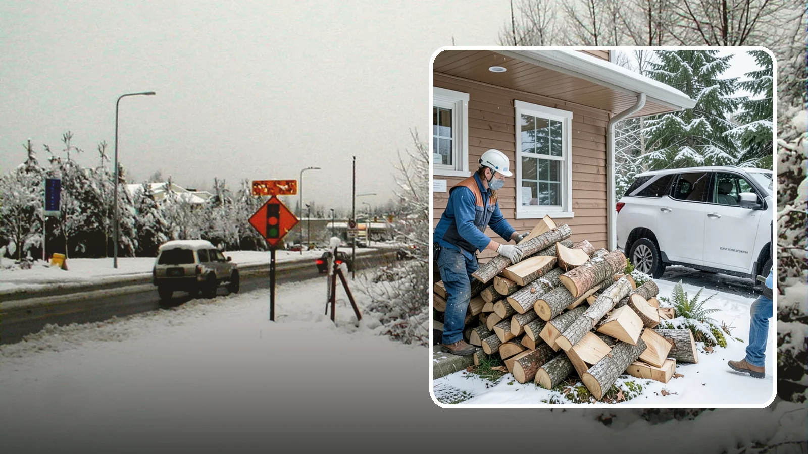 Rush Firewood Delivery in Newcastle, King County, WA - When you need wood immediately, we fast-track your order and deliver it the same day whenever possible.