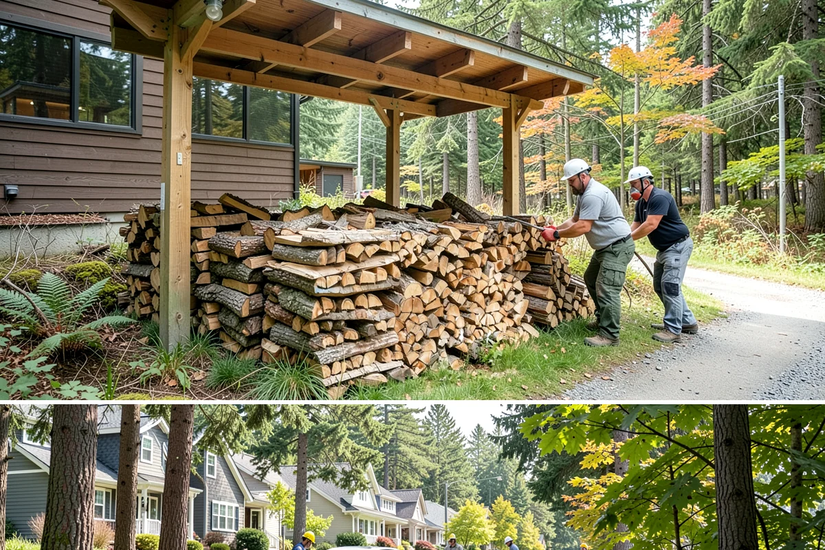 Rush Firewood Delivery in Normandy Park, King County, WA - Rush requests happen year-round but climb through the cold months, so calling as early in the day as possible speeds the...
