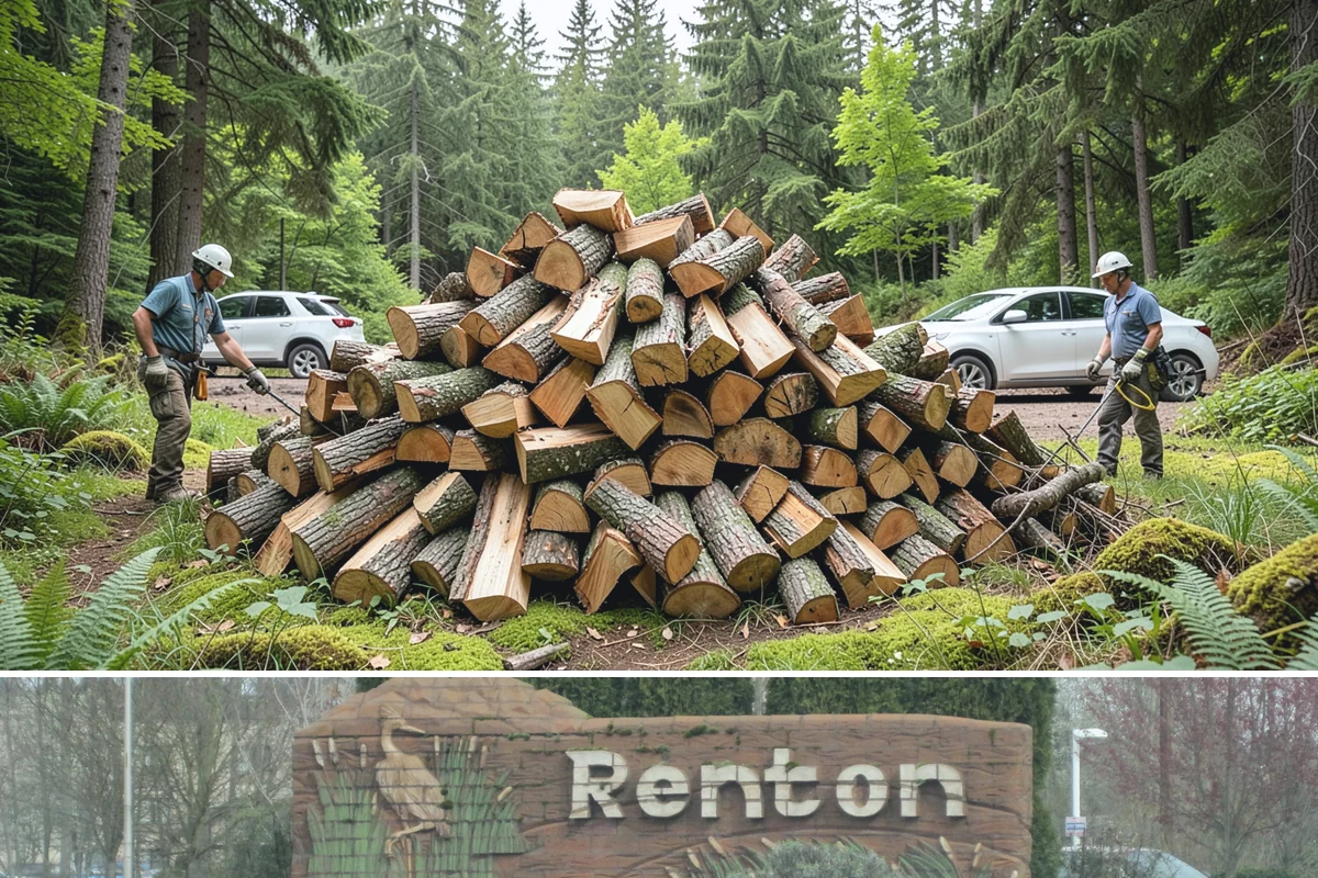 Rush Firewood Delivery in Renton, King County, WA - Rush requests happen year-round but climb through the cold months, so calling as early in the day as possible speeds the...