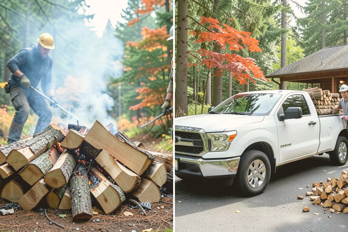 Rush Firewood Delivery in Sammamish, King County, WA - Take your rush request and confirm quantity and address