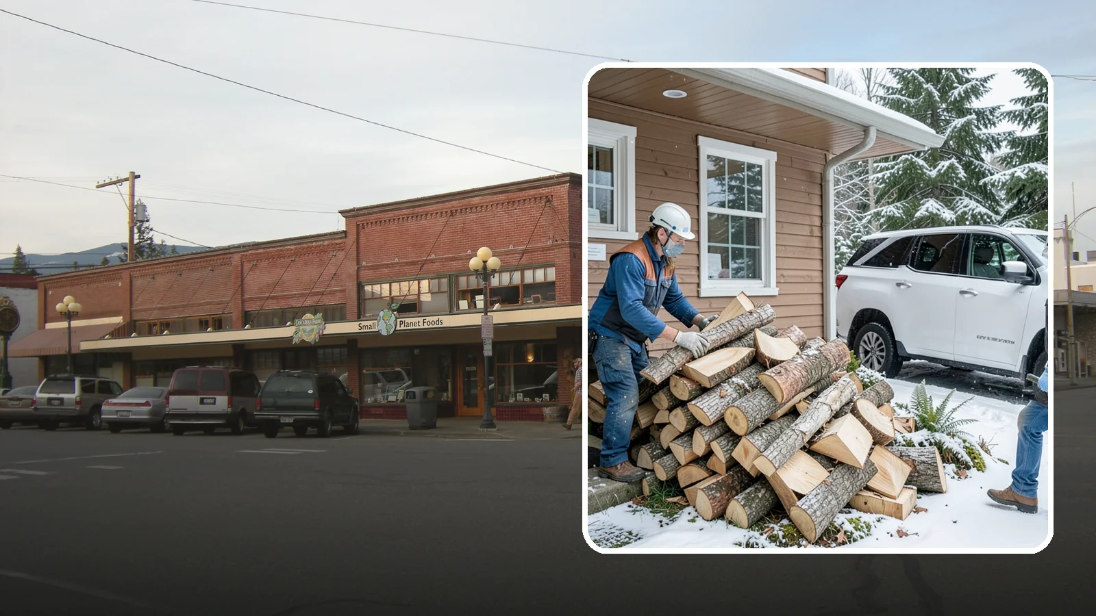 Rush Firewood Delivery in Sedro-Woolley, Skagit County, WA - When you need wood immediately, we fast-track your order and deliver it the same day whenever possible.