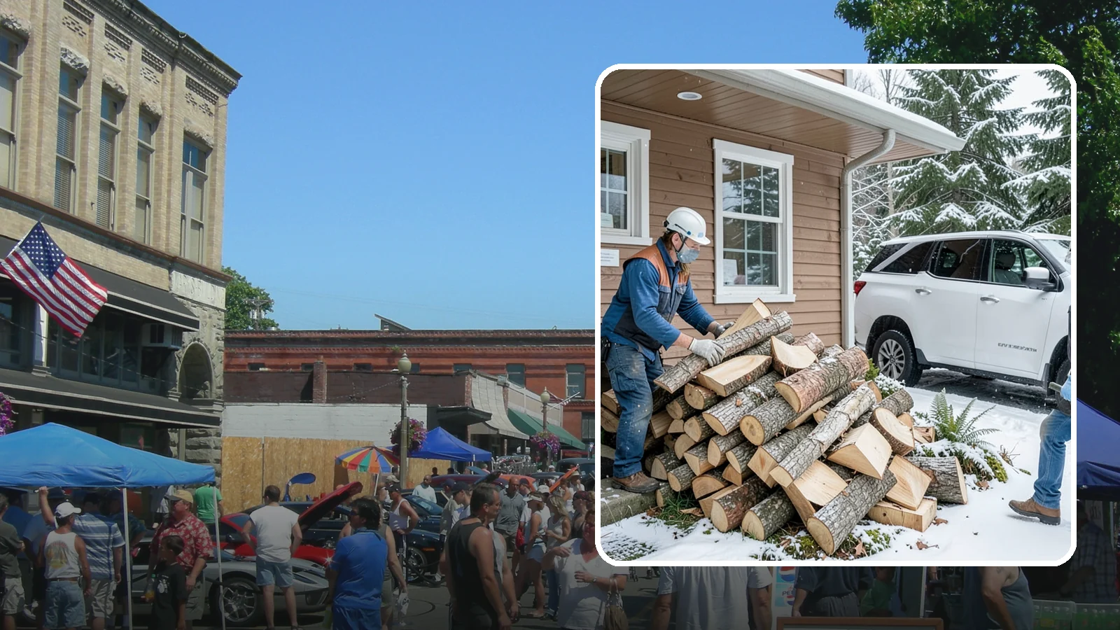 Rush Firewood Delivery in Snohomish, Snohomish County, WA - When you need wood immediately, we fast-track your order and deliver it the same day whenever possible.