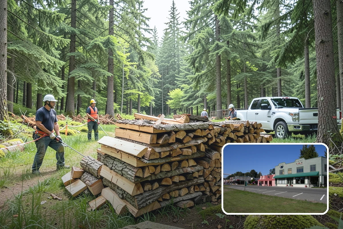 Rush Firewood Delivery in Snoqualmie, King County, WA - Gets wood to you the same day whenever possible