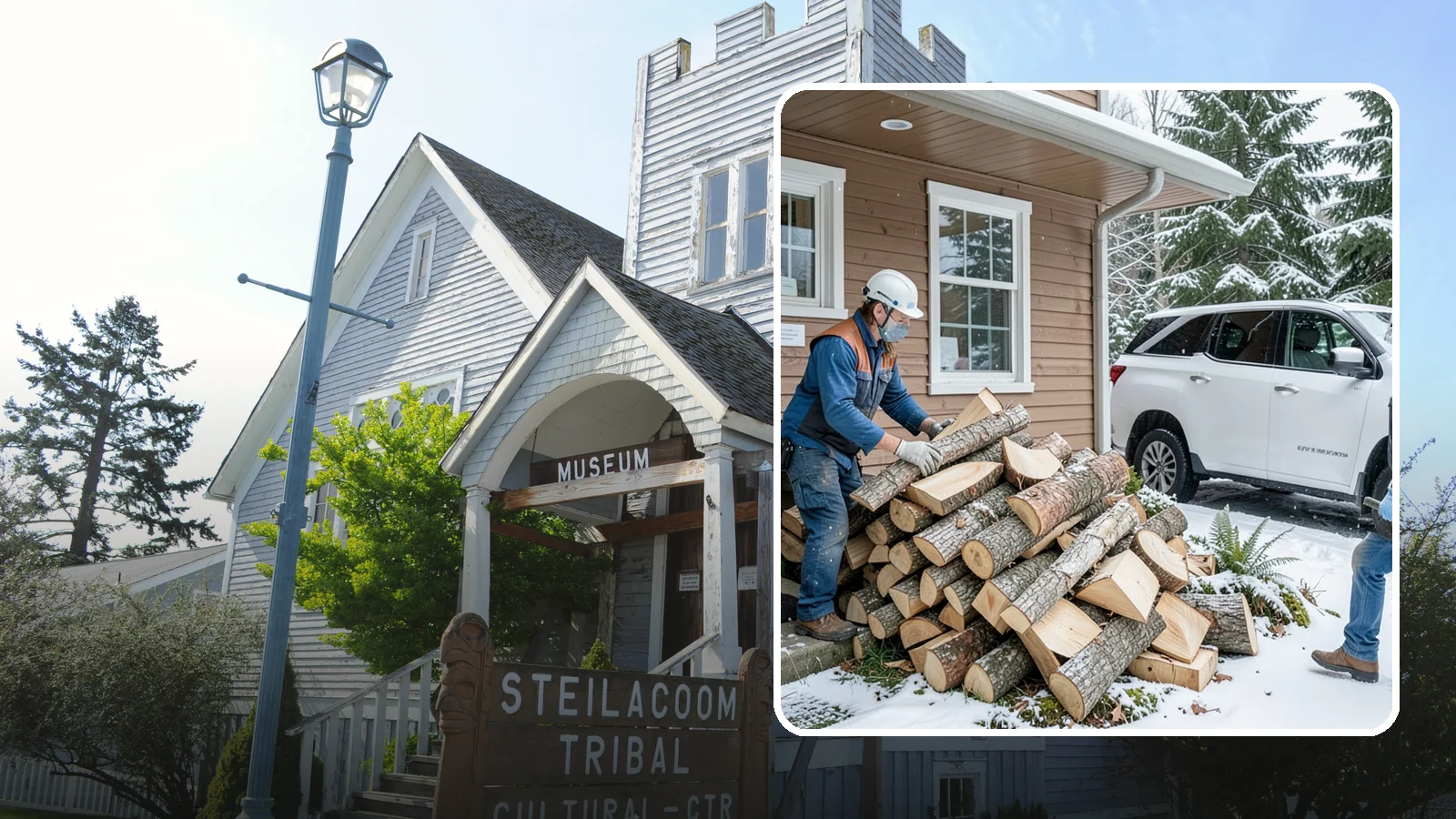 Rush Firewood Delivery in Steilacoom, Pierce County, WA - When you need wood immediately, we fast-track your order and deliver it the same day whenever possible.