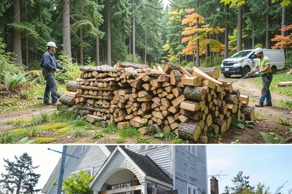 Rush Firewood Delivery in Steilacoom, Pierce County, WA - Rush requests happen year-round but climb through the cold months, so calling as early in the day as possible speeds the...