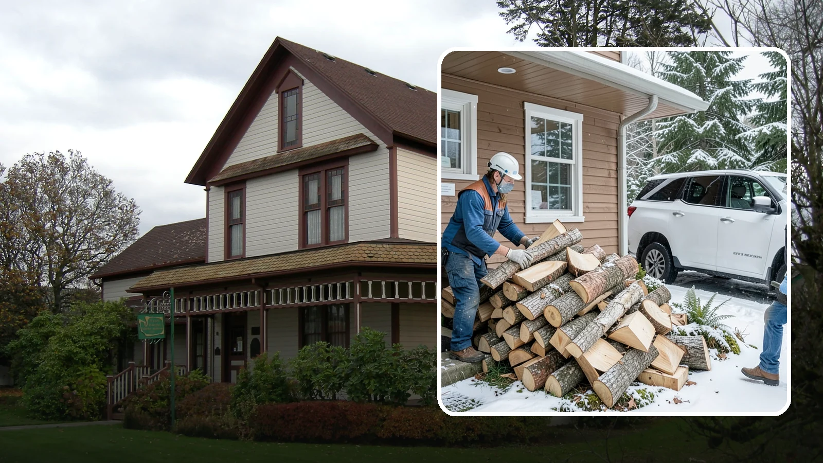 Rush Firewood Delivery in Sumner, Pierce County, WA - When you need wood immediately, we fast-track your order and deliver it the same day whenever possible.