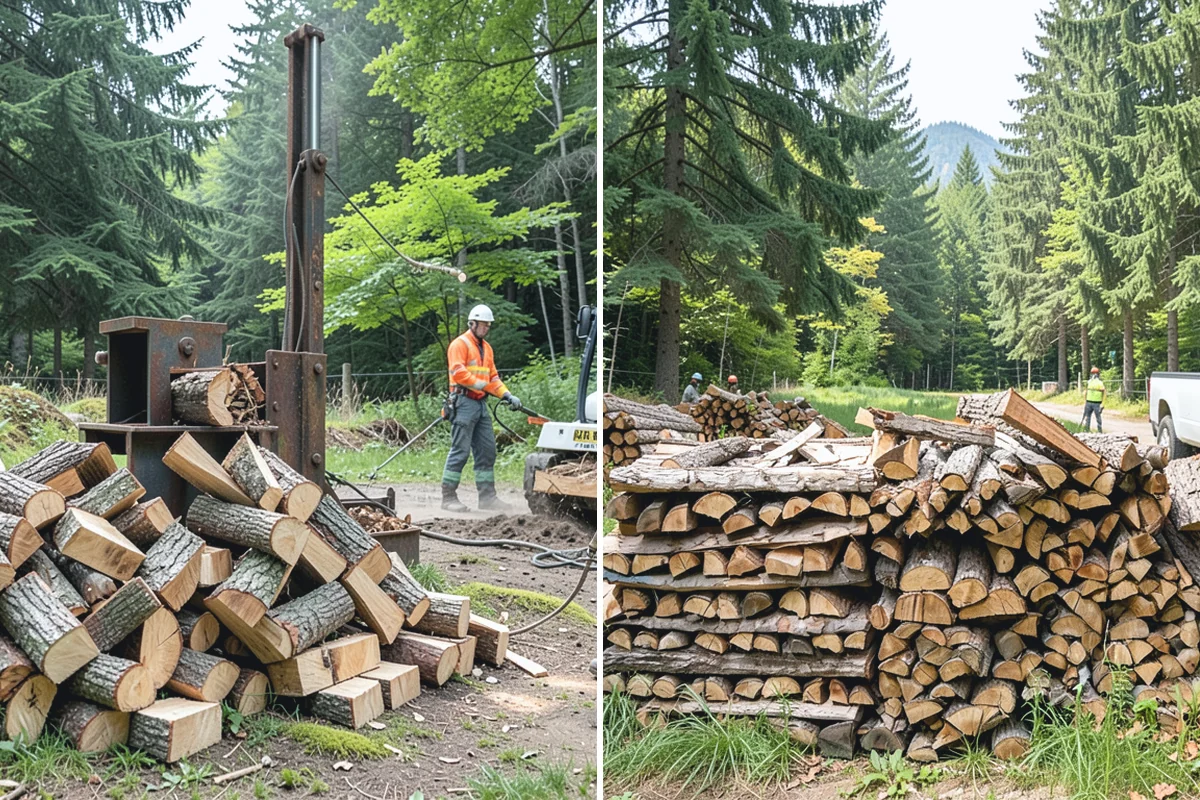 Rush Firewood Delivery in Sumner, Pierce County, WA - Take your rush request and confirm quantity and address