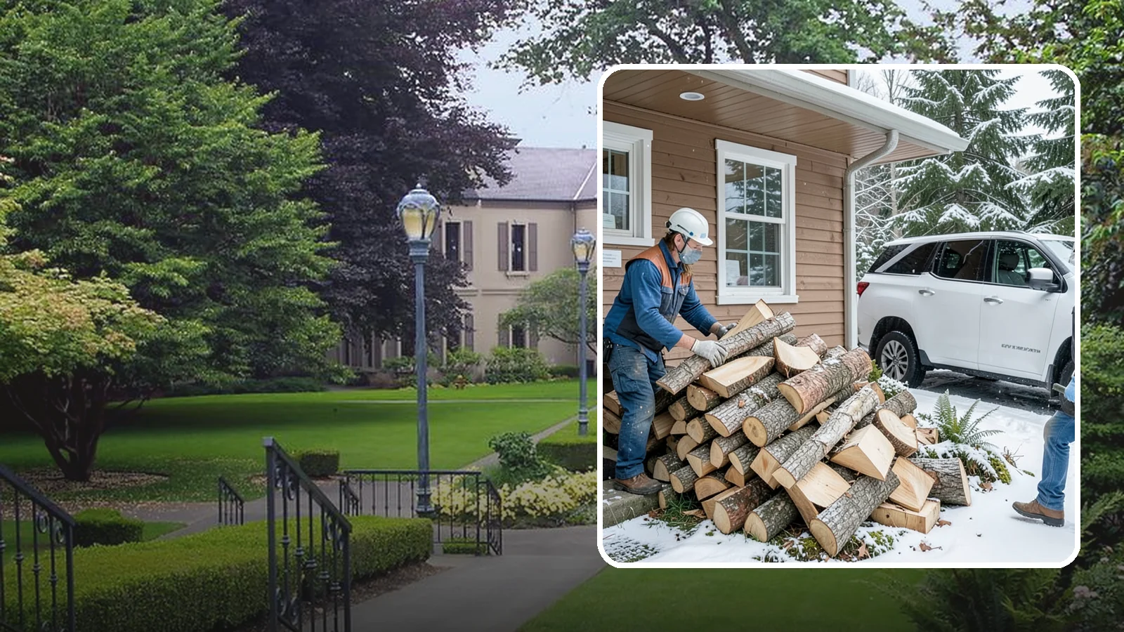 Rush Firewood Delivery in Woodinville, King County, WA - When you need wood immediately, we fast-track your order and deliver it the same day whenever possible.