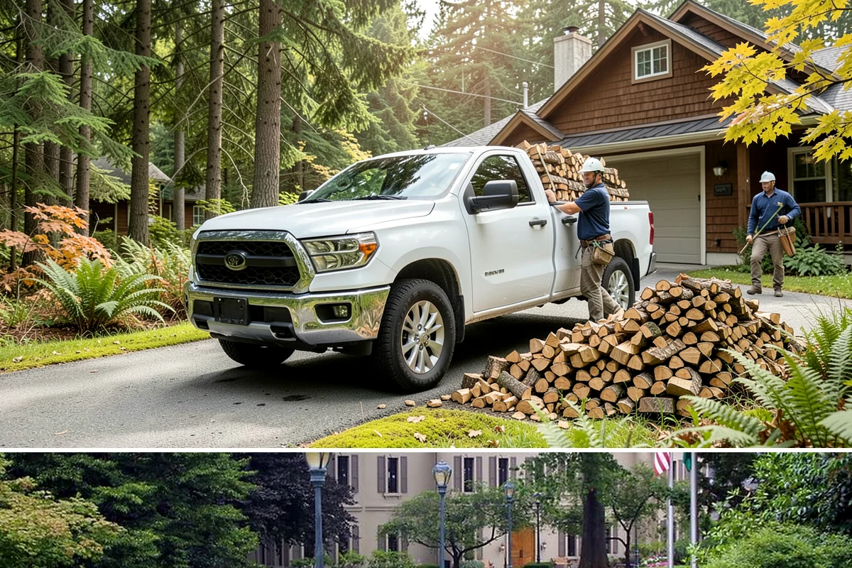 Rush Firewood Delivery in Woodinville, King County, WA - Rush requests happen year-round but climb through the cold months, so calling as early in the day as possible speeds the...