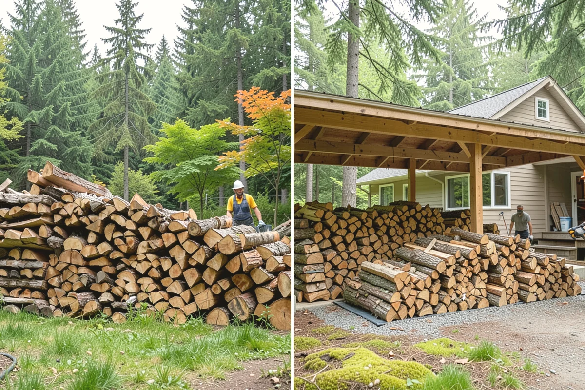 Rush Firewood Delivery in Yarrow Point, King County, WA - Take your rush request and confirm quantity and address