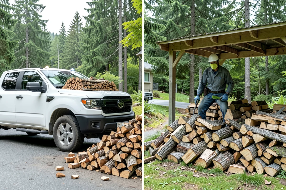 RV Campground Firewood in Arlington, Snohomish County, WA - We review your park size and seasonal occupancy