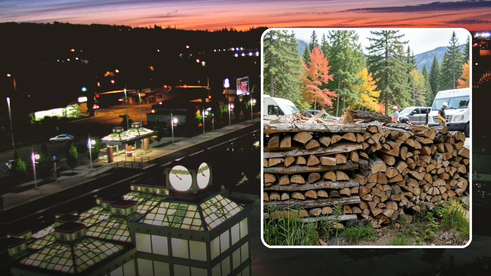 RV Campground Firewood in Auburn, King County, WA - Bulk and bundled firewood supply for RV parks and campgrounds throughout the region.