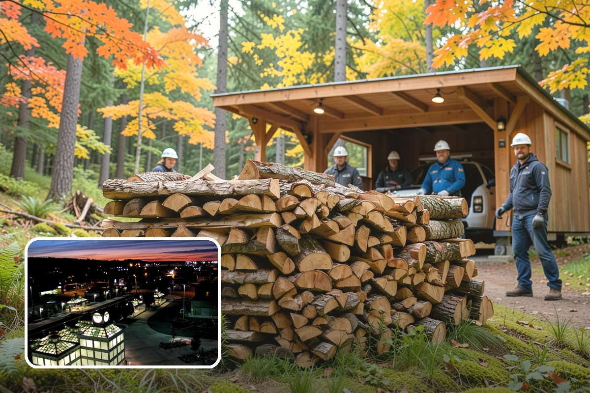 RV Campground Firewood in Auburn, King County, WA - Steady supply matched to guest traffic