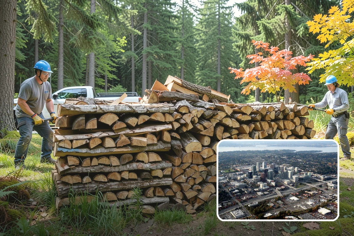 RV Campground Firewood in Bellevue, King County, WA - Steady supply matched to guest traffic
