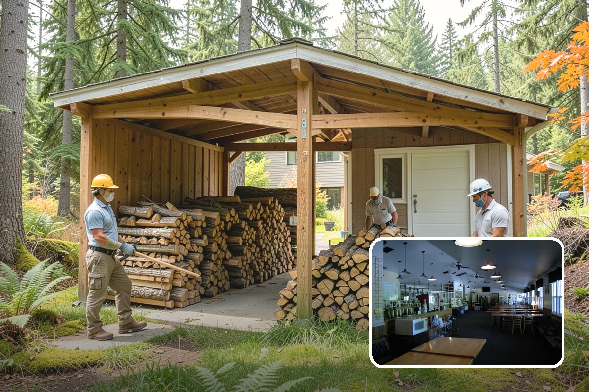 RV Campground Firewood in Black Diamond, King County, WA - Steady supply matched to guest traffic