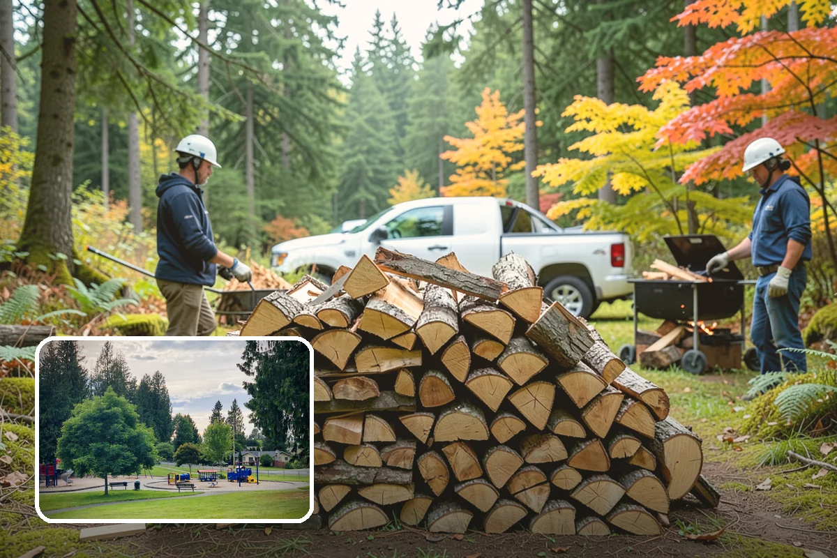 RV Campground Firewood in Bonney Lake, Pierce County, WA - Steady supply matched to guest traffic