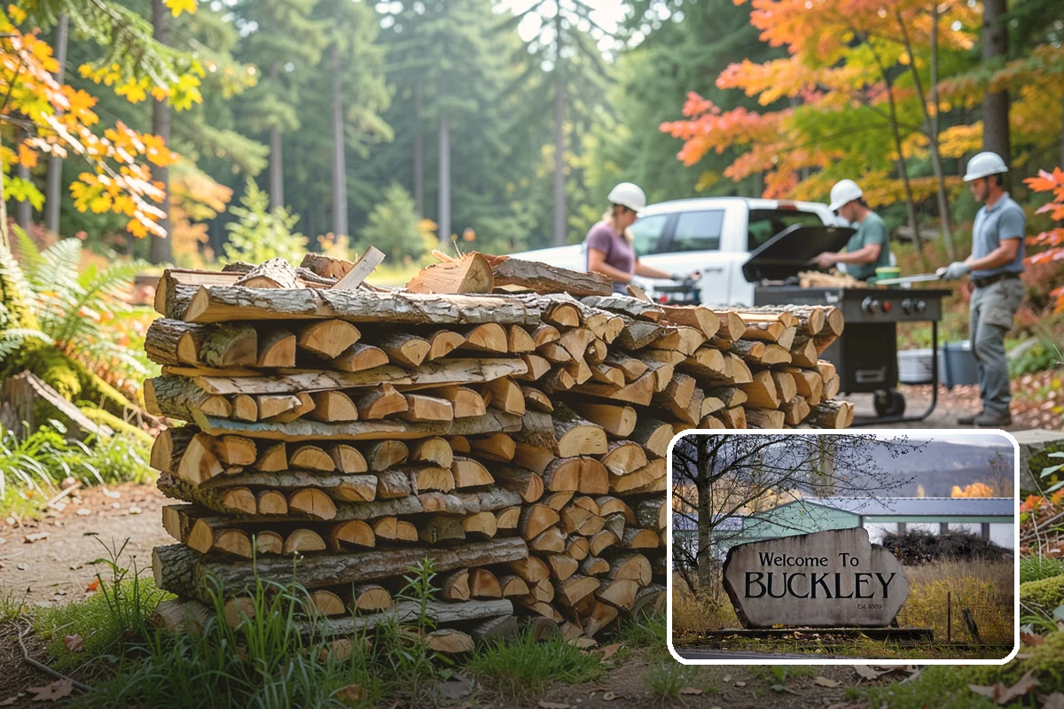 RV Campground Firewood in Buckley, Pierce County, WA - Steady supply matched to guest traffic
